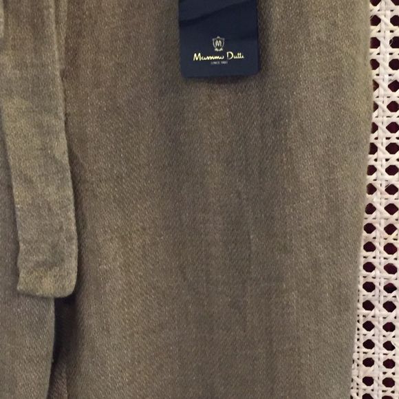 NWT Massimo Dutti Burlap Linen High Waist Pants Womens Sz 8 - Picture 2 of 9